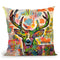 Patch Buck Throw Pillow By Dean Russo