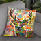 Patch Buck Throw Pillow By Dean Russo
