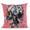 Screaming Skull 1 Throw Pillow By Dean Russo