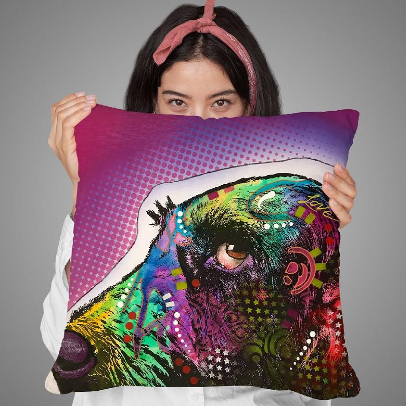 Sneek Peek 1 Throw Pillow By Dean Russo