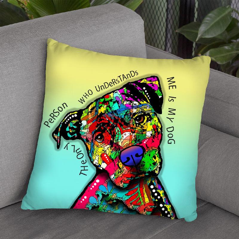 The Only Person Throw Pillow By Dean Russo