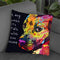 Gratitude Pitbull Throw Pillow By Dean Russo
