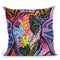 Bull Terrier Luv Throw Pillow By Dean Russo