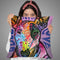 Bull Terrier Luv Throw Pillow By Dean Russo