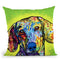 Dachshund Square Throw Pillow By Dean Russo