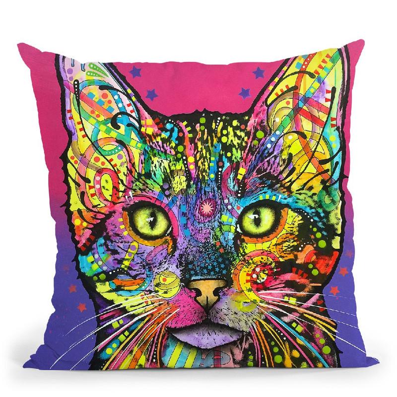Shiva Throw Pillow By Dean Russo