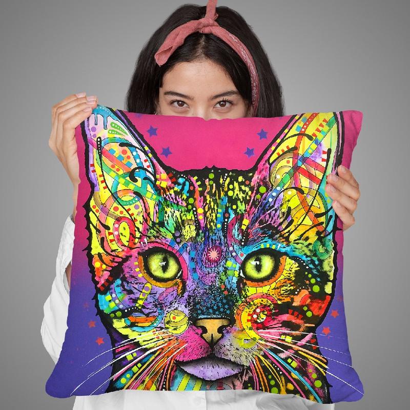 Shiva Throw Pillow By Dean Russo