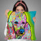 Poodle Throw Pillow By Dean Russo
