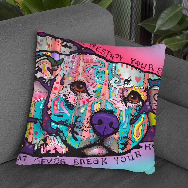 Never Break Your Heart Throw Pillow By Dean Russo