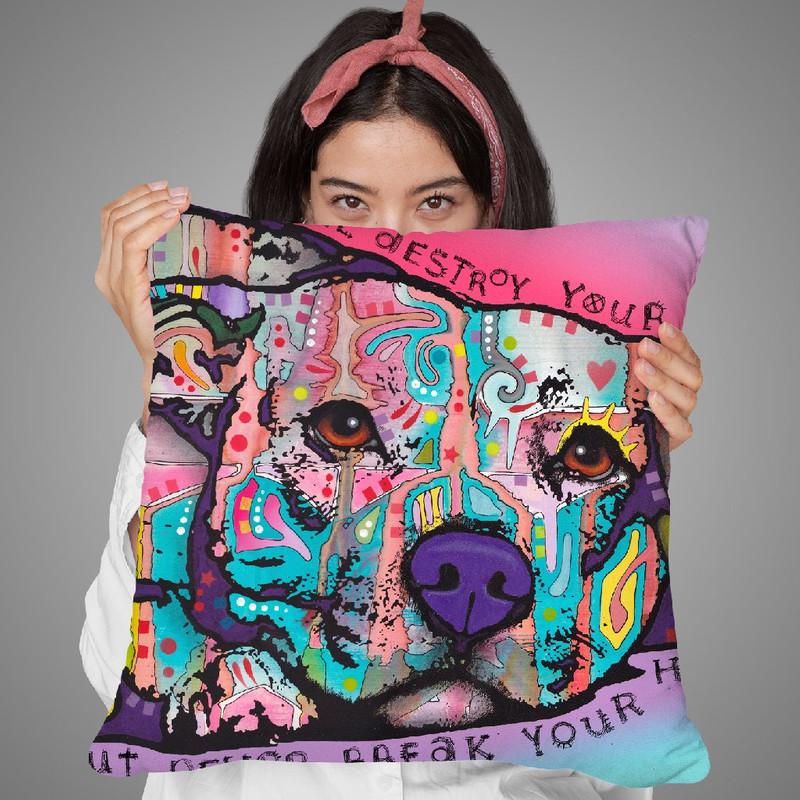 Never Break Your Heart Throw Pillow By Dean Russo