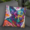 K-9 Patrol Germanep Action Throw Pillow By Dean Russo