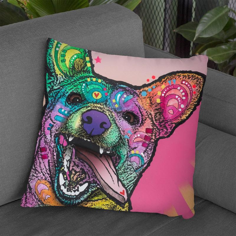 Jack Throw Pillow By Dean Russo
