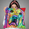 Starry Lab Throw Pillow By Dean Russo
