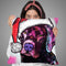 Black Lab Christmas Throw Pillow By Dean Russo