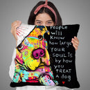 Firu Christmas Throw Pillow By Dean Russo