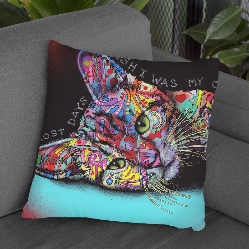 Most Days Throw Pillow By Dean Russo