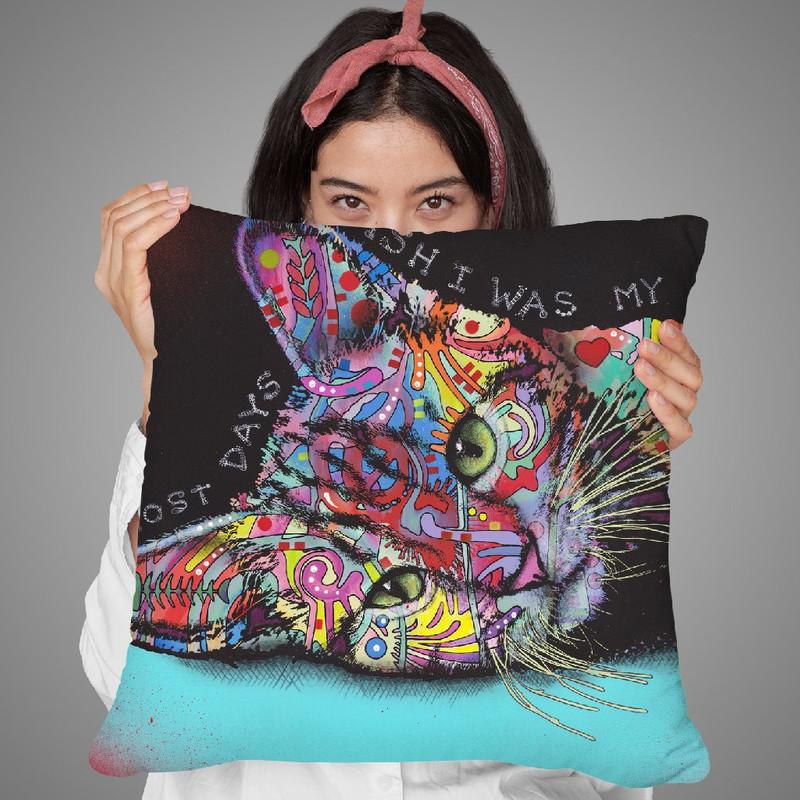 Most Days Throw Pillow By Dean Russo