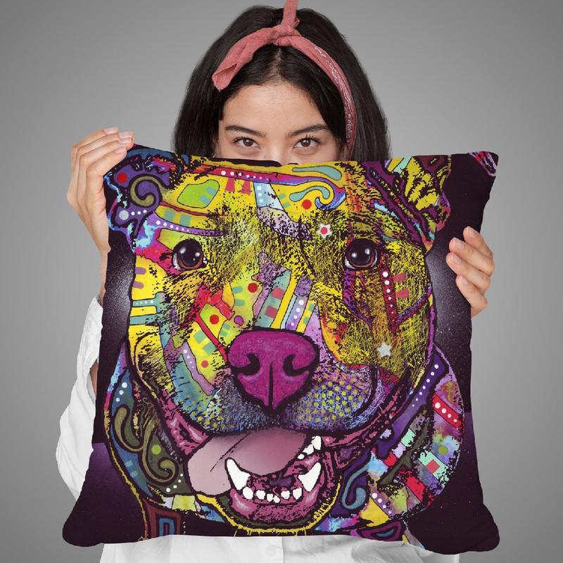 U Cant Ban Happiness Throw Pillow By Dean Russo