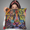 Regal (Tiger) Throw Pillow By Dean Russo