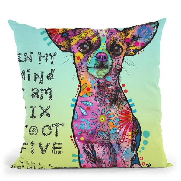 In My Mind Throw Pillow By Dean Russo