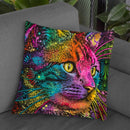Felis Throw Pillow By Dean Russo