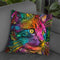 Felis Throw Pillow By Dean Russo