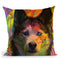 Husky'S Eye Throw Pillow By Dean Russo