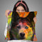 Husky'S Eye Throw Pillow By Dean Russo