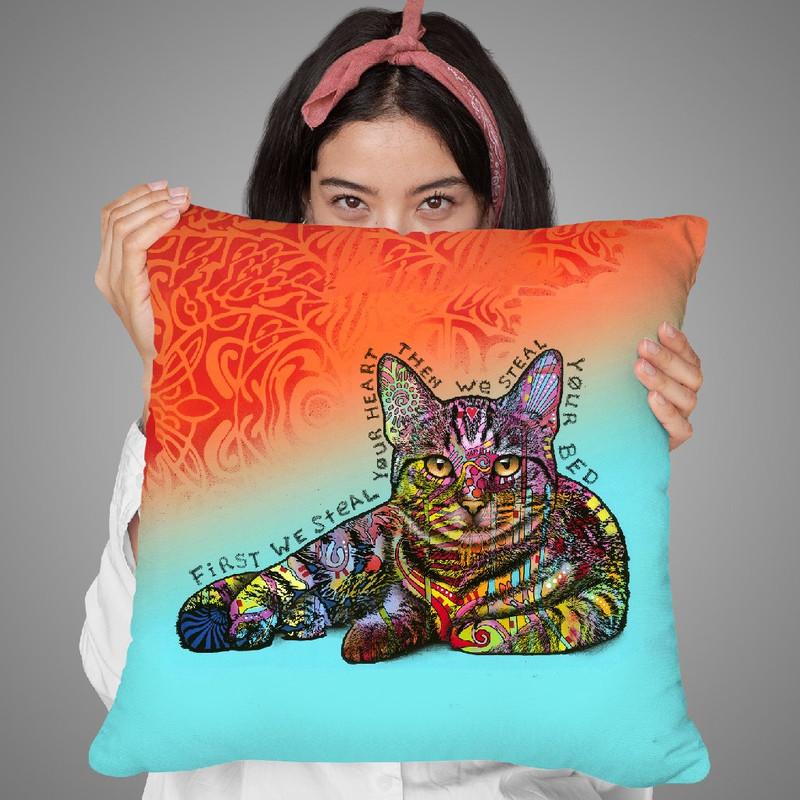 Steal Your Bed Throw Pillow By Dean Russo
