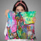 Psychedelic Llama Throw Pillow By Dean Russo