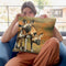African Wild Dogs Throw Pillow By David Stribbling
