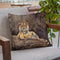 Amur Tiger Rocks Throw Pillow By David Stribbling