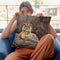 Amur Tiger Rocks Throw Pillow By David Stribbling