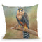 Aplomado Falcon Throw Pillow By David Stribbling