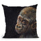 Baby Gorilla Throw Pillow By David Stribbling