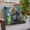 Baby Mountain Gorilla Throw Pillow By David Stribbling