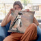 Beach Stroll Throw Pillow By David Stribbling