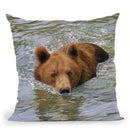 Bearwater Throw Pillow By David Stribbling