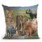 Big Five Throw Pillow By David Stribbling