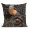 Bison Close Up Throw Pillow By David Stribbling