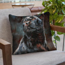 Black Panther Throw Pillow By David Stribbling