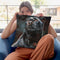 Black Panther Throw Pillow By David Stribbling