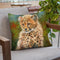 Cheetah Cub Iii Throw Pillow By David Stribbling