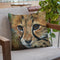 Cheetah Cub Close Throw Pillow By David Stribbling