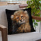 Cheetah Cub Throw Pillow By David Stribbling