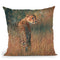 Cheetah Last Light Throw Pillow By David Stribbling
