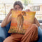 Cheetah Midday Sun Throw Pillow By David Stribbling