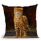 Cheetahb Cub Throw Pillow By David Stribbling