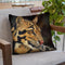 Clouded Leopards Throw Pillow By David Stribbling