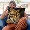 Clouded Leopards Throw Pillow By David Stribbling